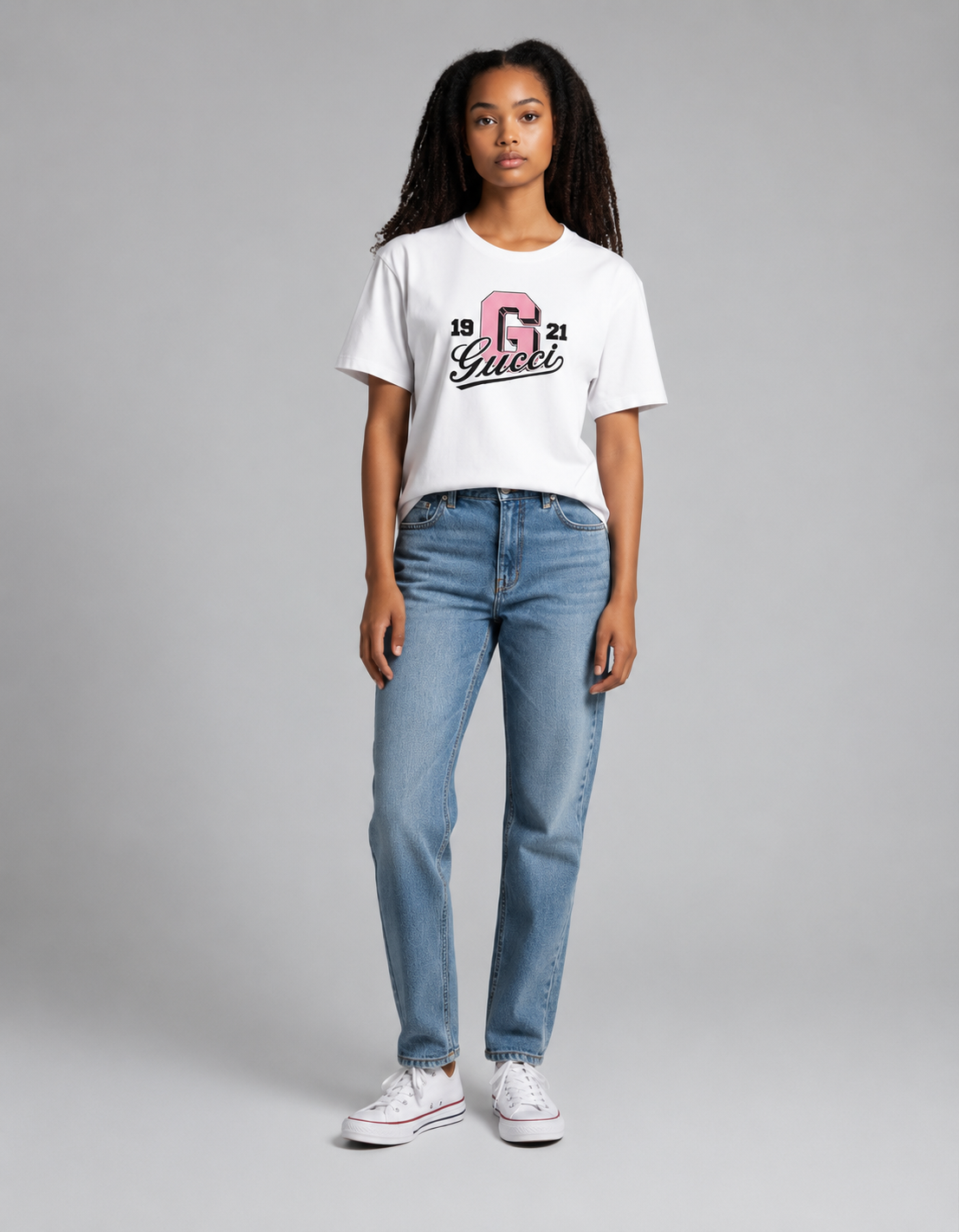 Gucci 1921 Printed Cotton T-Shirt
