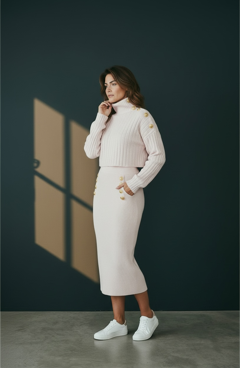 Balmain Knit Set