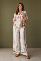 Lola Italian Viscose Silk Palazzo Set